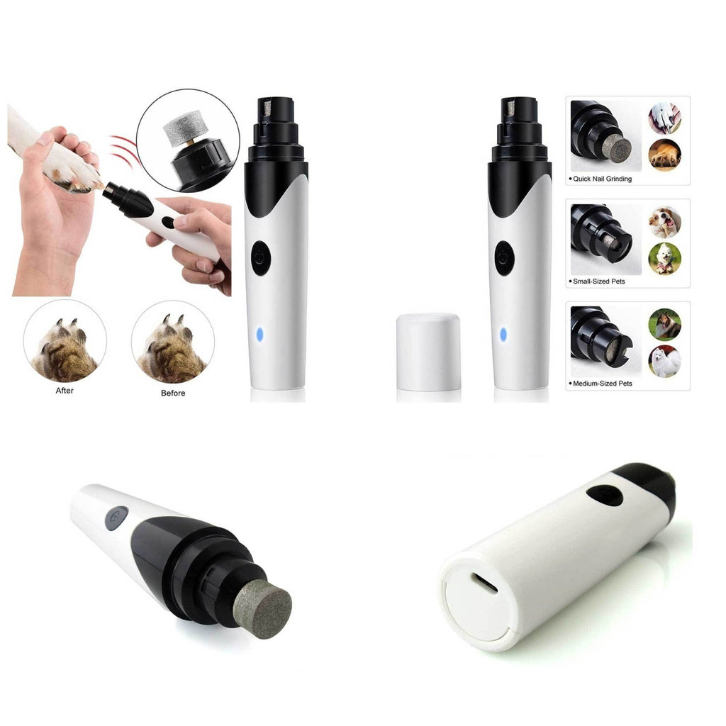 Meuleuse à Ongles Électrique Rechargeable pour Chiens et Chats