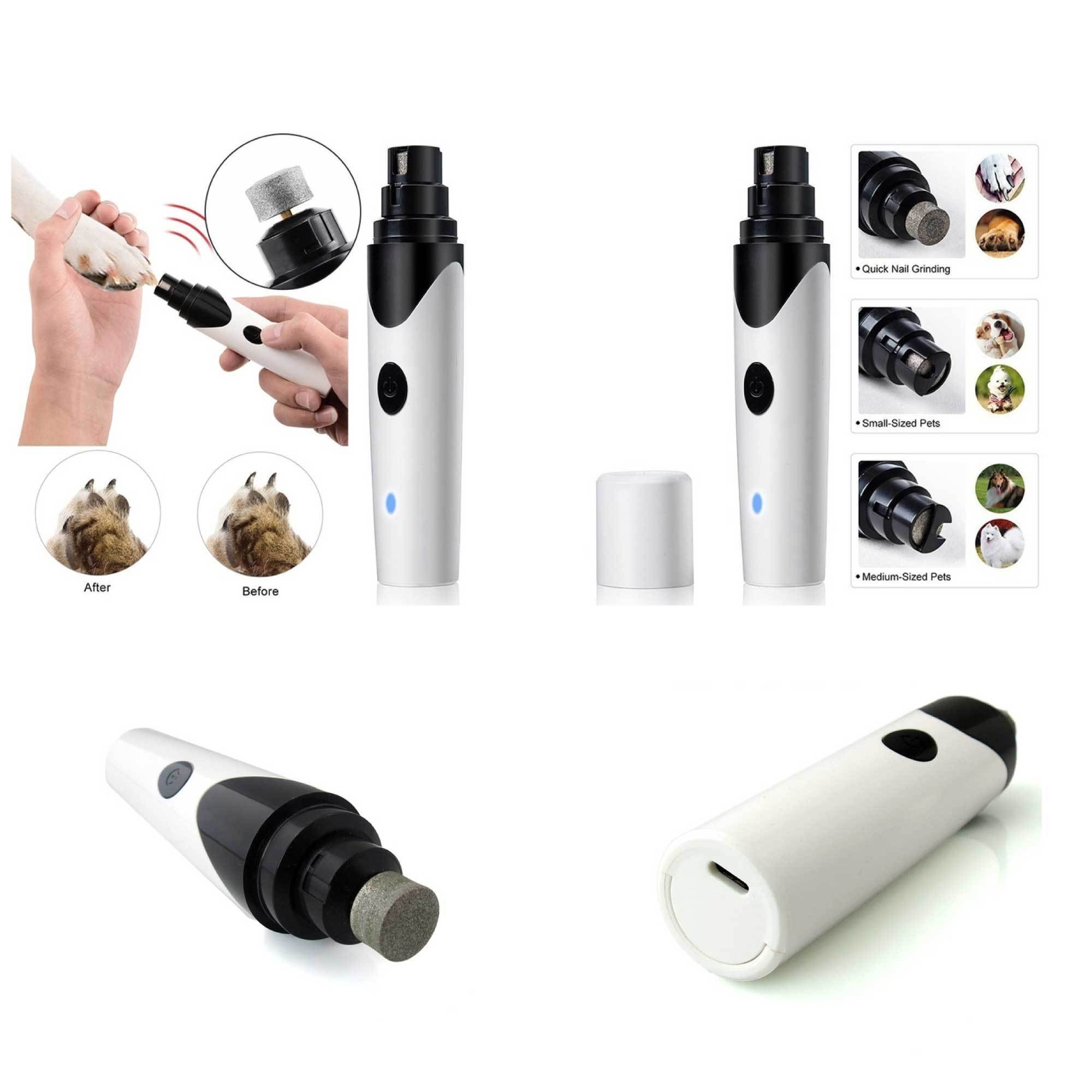 Meuleuse à Ongles Électrique Rechargeable pour Chiens et Chats