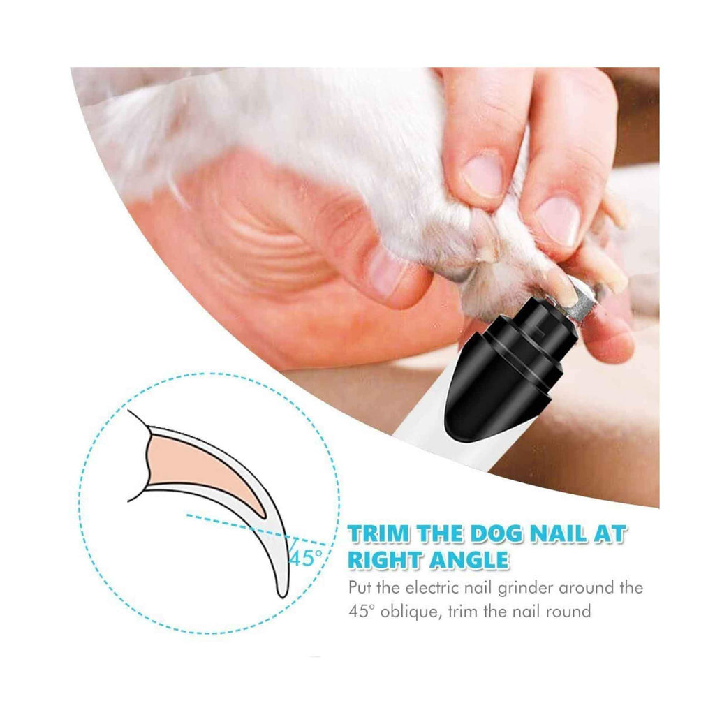 Meuleuse à Ongles Électrique Rechargeable pour Chiens et Chats