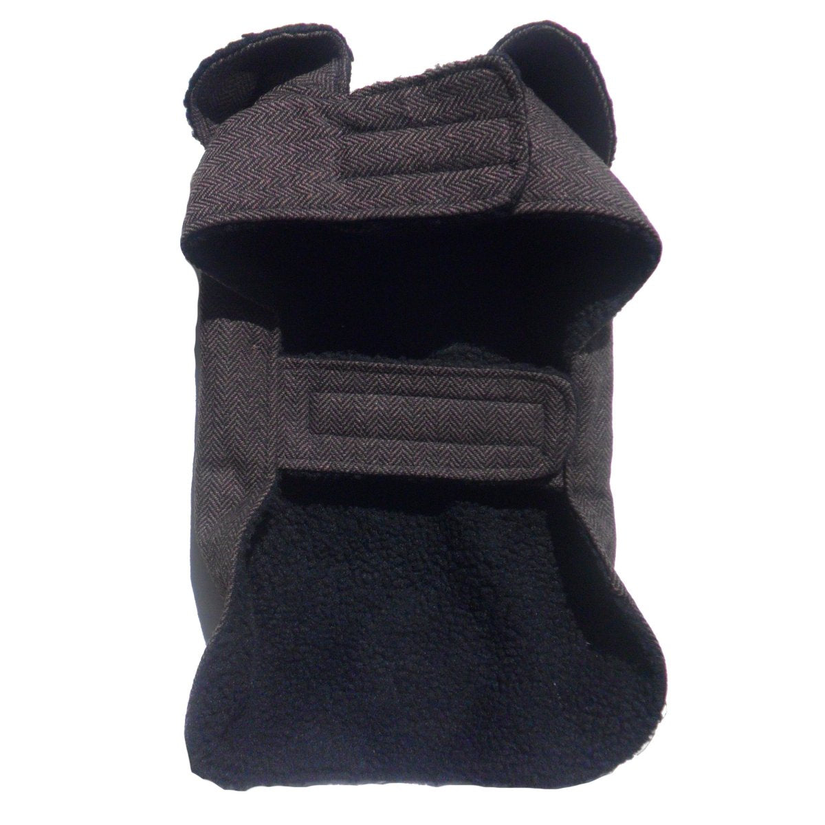 Manteau pour chien en chevrons marron
