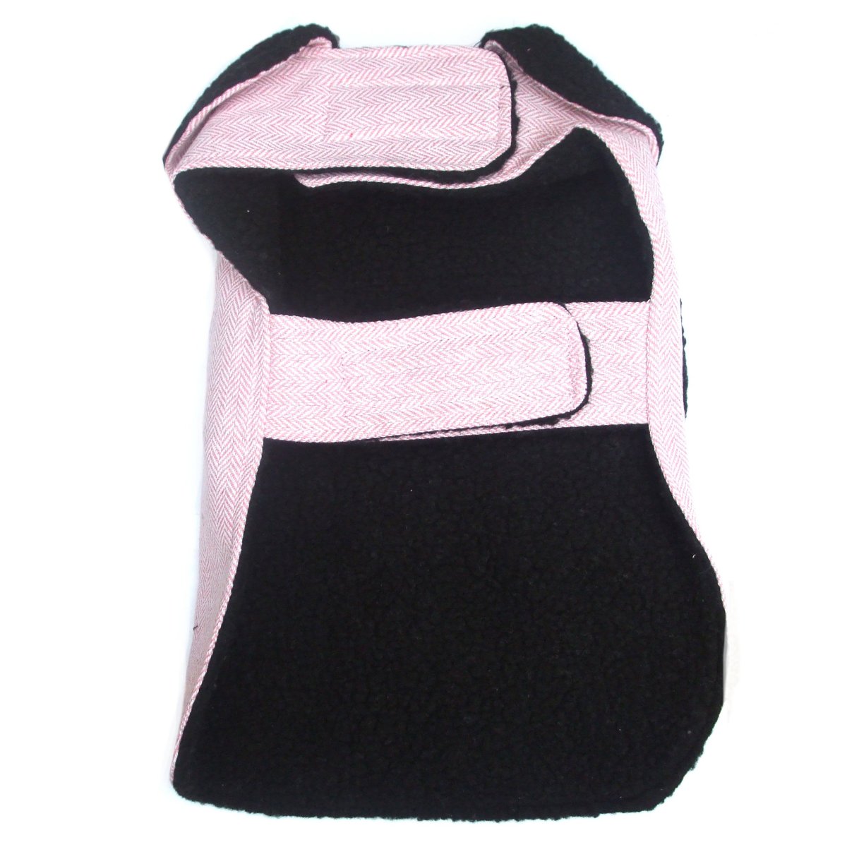 Manteau pour chien en chevrons rose