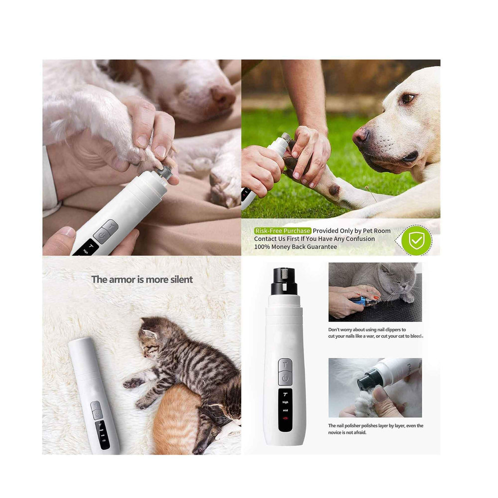 Meuleuse à Ongles Électrique pour Chiens et Chats - Turbo USB