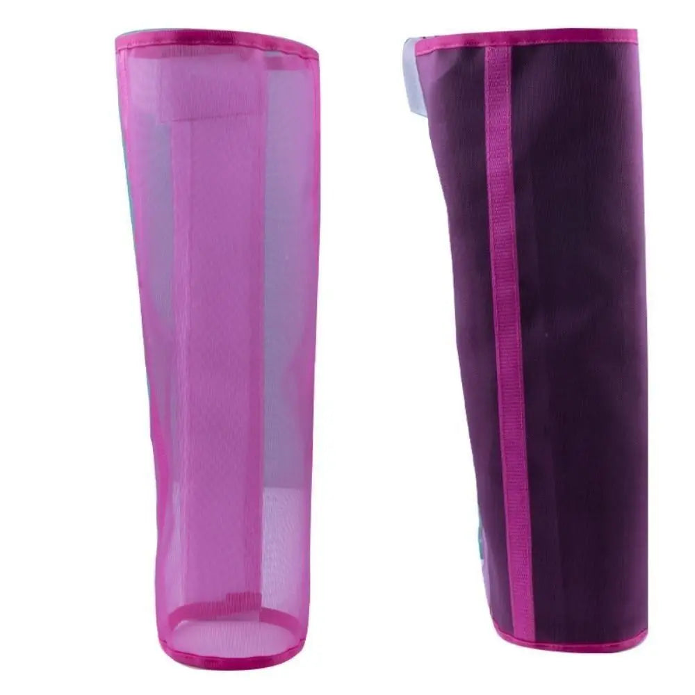 Bottes anti-mouches en tissu maillé pour chevaux
