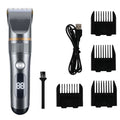 Tondeuse professionnelle pour chats et chiens, tout en métal, rechargeable.