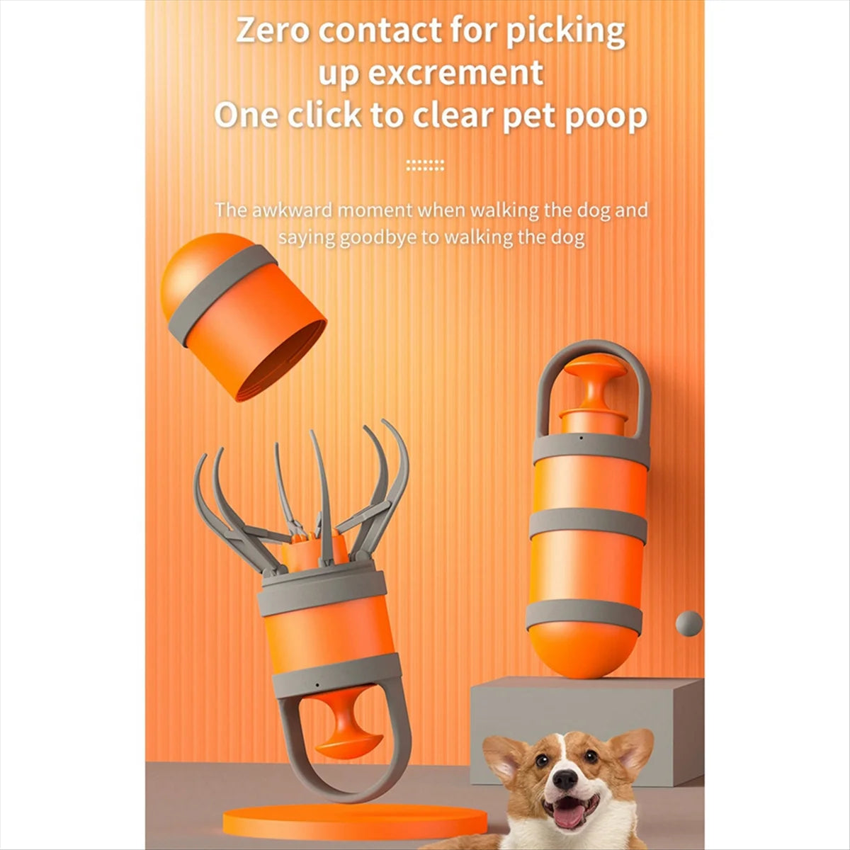 Ramasse-caca portable pour chien