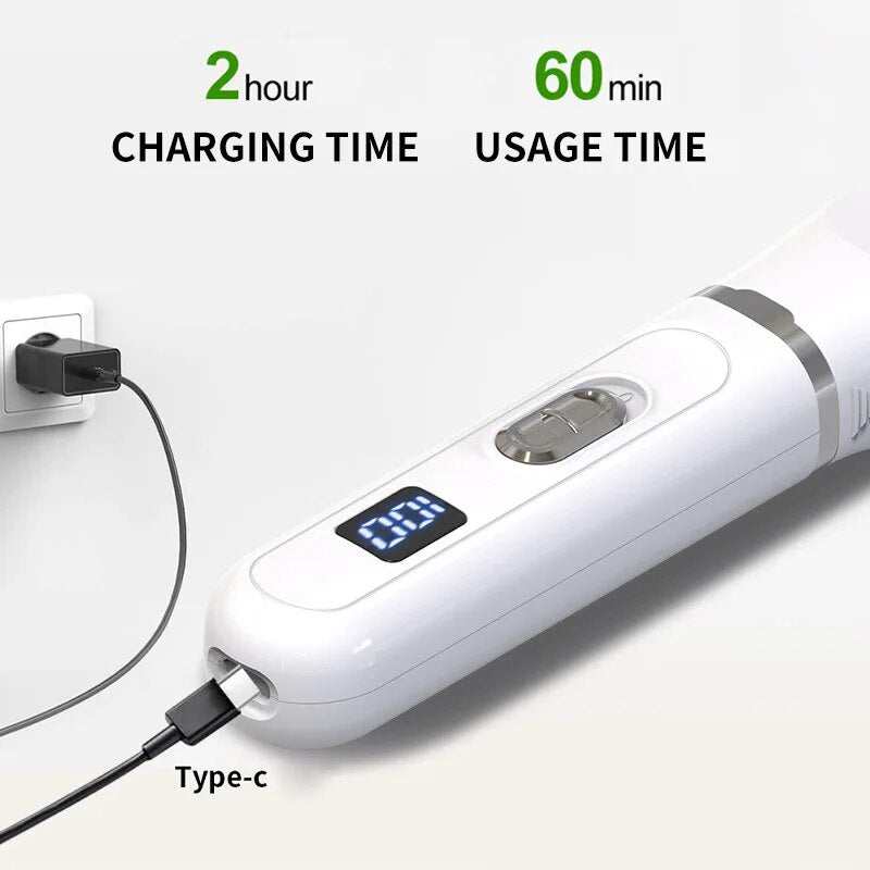 Tondeuse à Chien Silencieuse Rechargeable