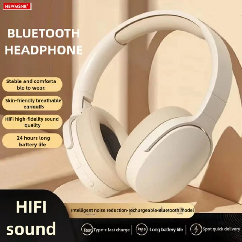 Casque Hi-Fi stéréo sans fil Bluetooth 5.3 circum-aural