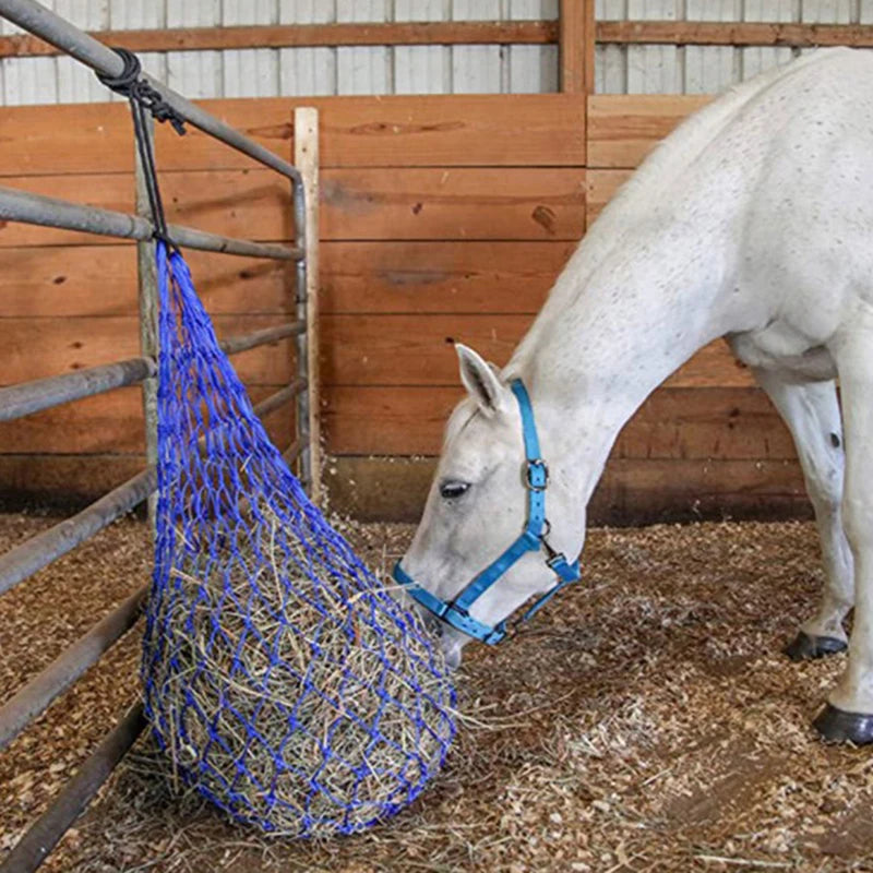 Filet de foin résistant pour cheval - Petit trou