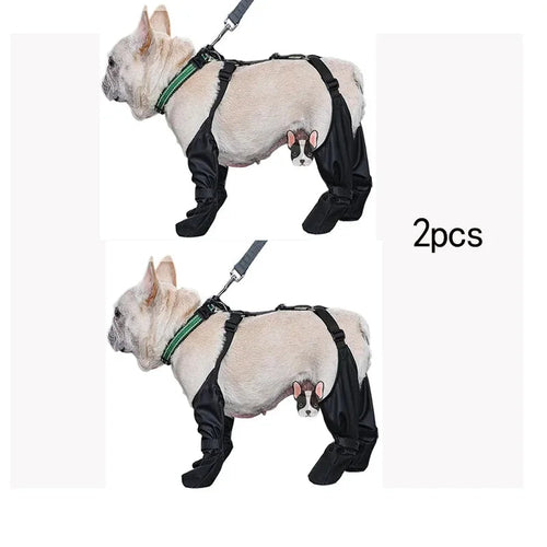 Bottes imperméables ajustables pour chiens