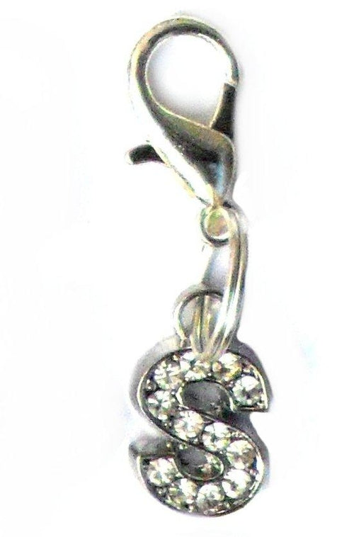 A-Z Crystal Letter Animal Charms