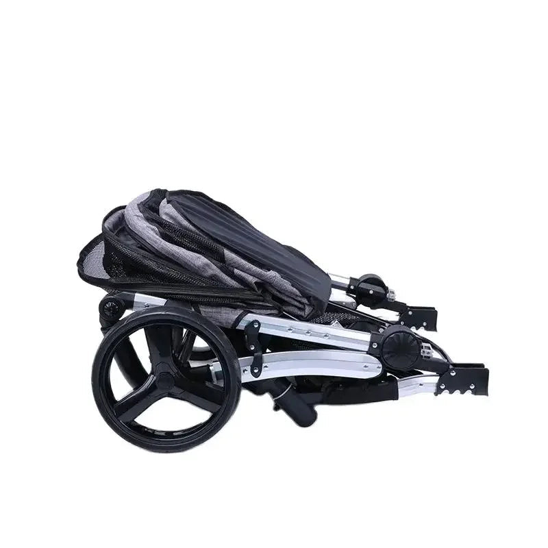 Chariot Pliable de Luxe : Confort et Praticité pour Vos Animaux