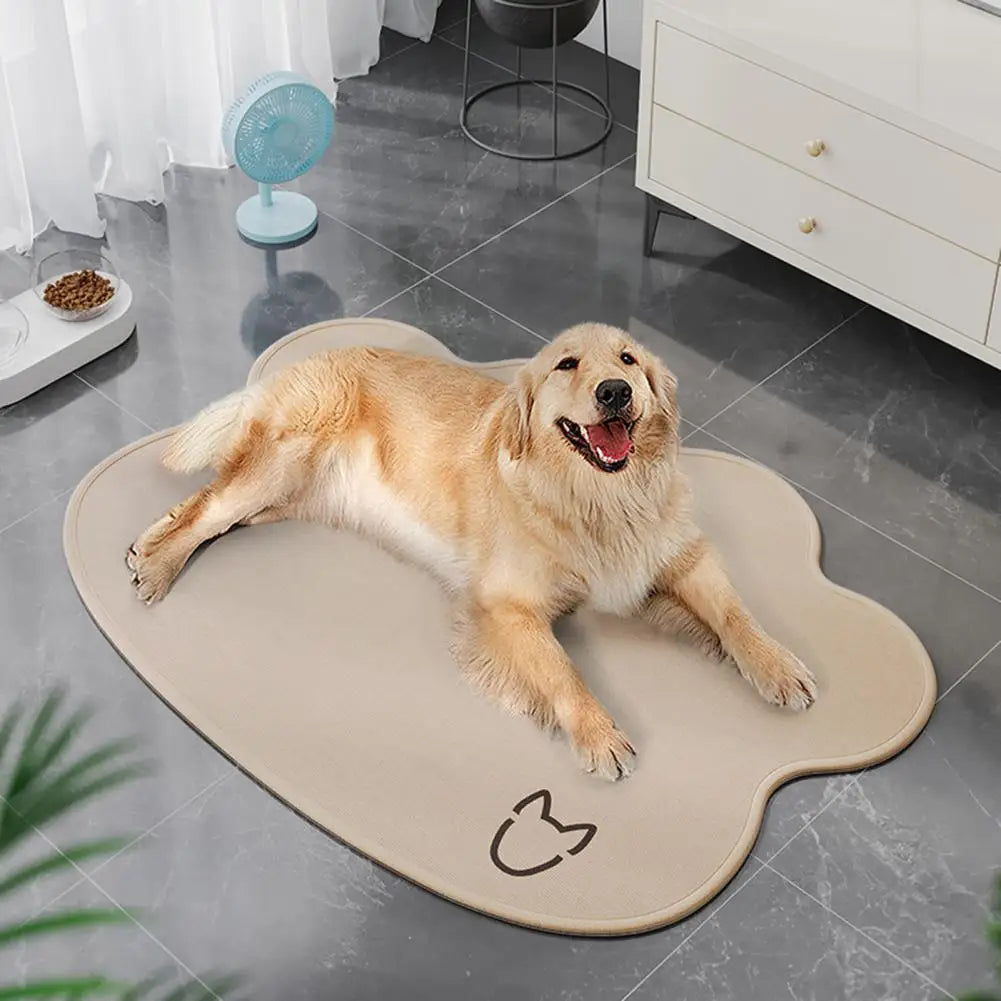 Tapis pour chat en soie glacée, matelas d'été rafraîchissant