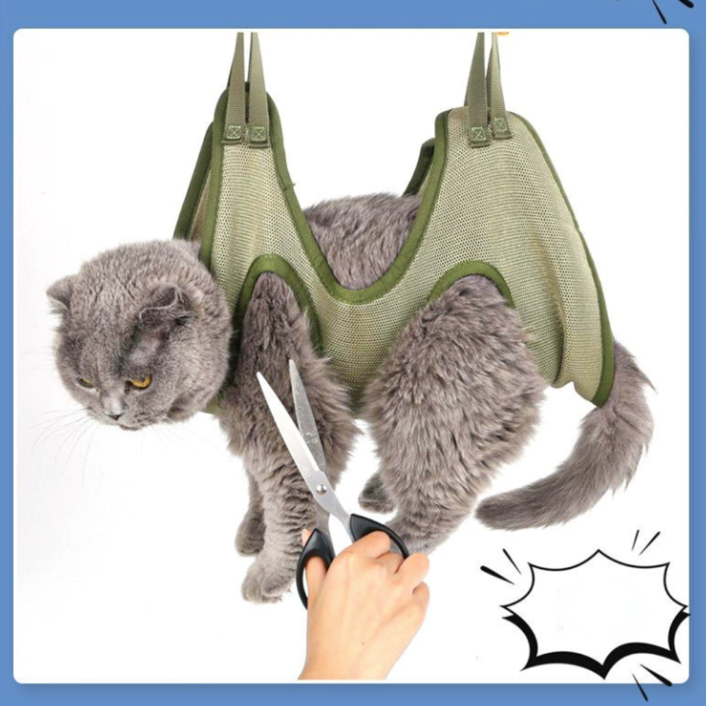 Sac de Toilettage pour Chat avec Hamac