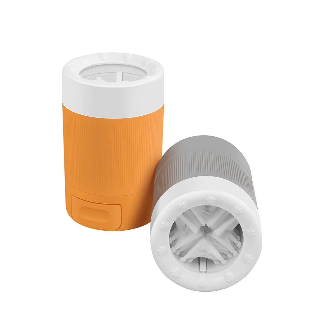 Tasse de nettoyage portable pour pattes de chien, semi-automatique, nettoyage et toilettage