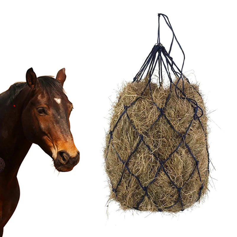 Filet de foin résistant pour cheval - Petit trou