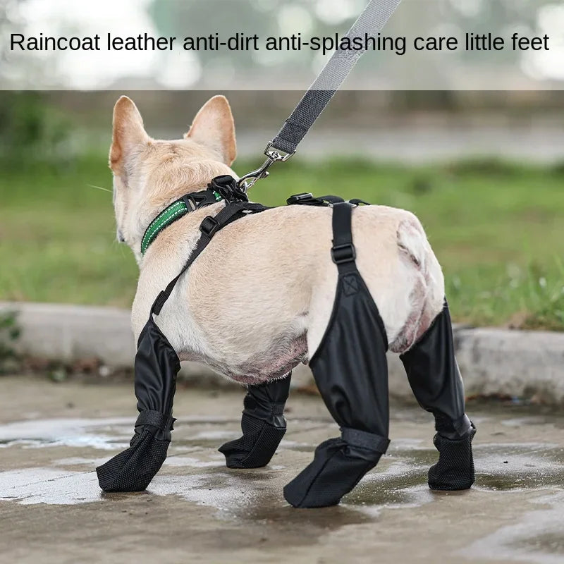 Bottes imperméables ajustables pour chiens