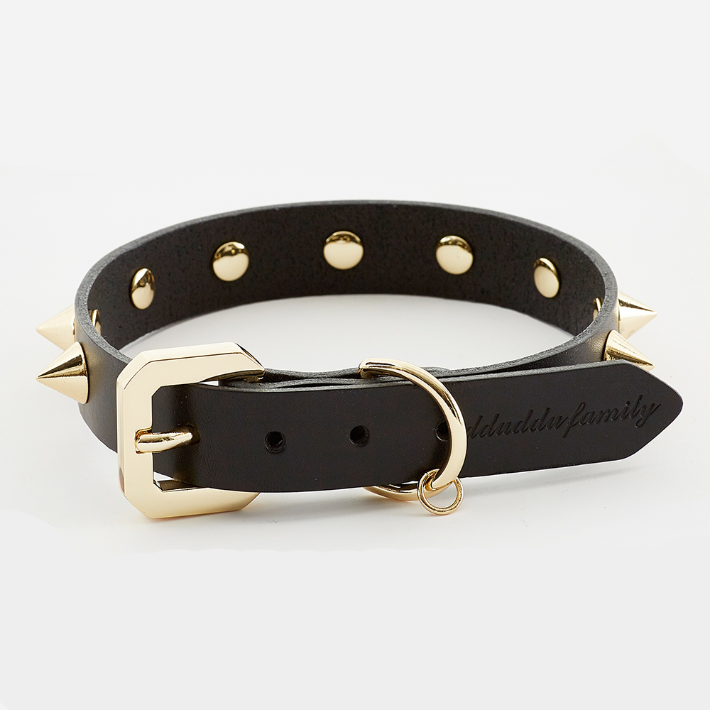Collier Golden Spike Black