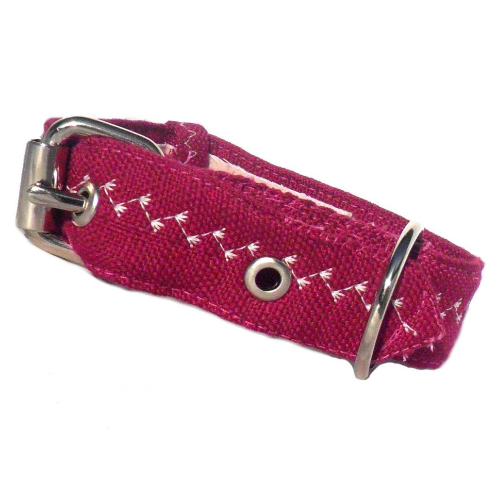 Collier pour chien en forme de cœur fait main