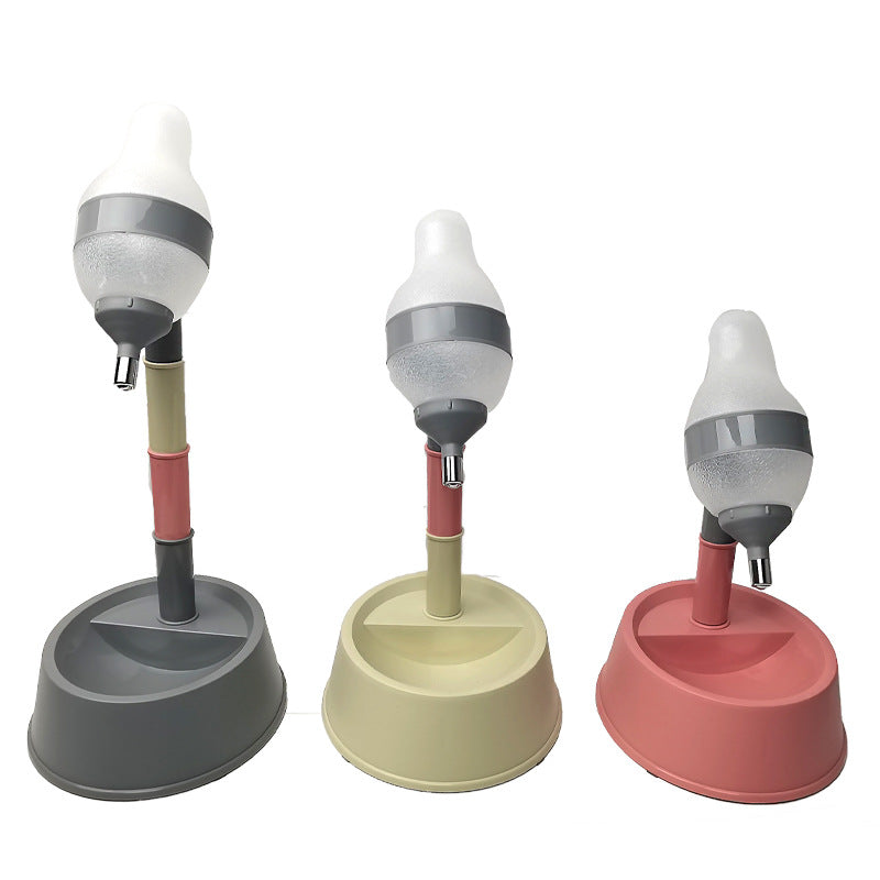 Automatique Animal Eau Dispenser Stand Distributeur Gamelle Adjusting Height
