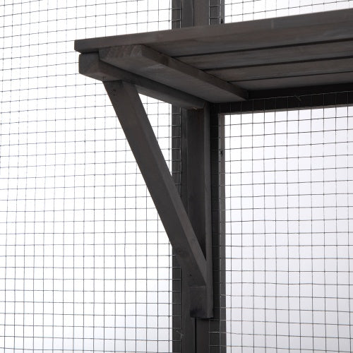 Cage Spacieuse pour Chats - Sécurisée et Élégante