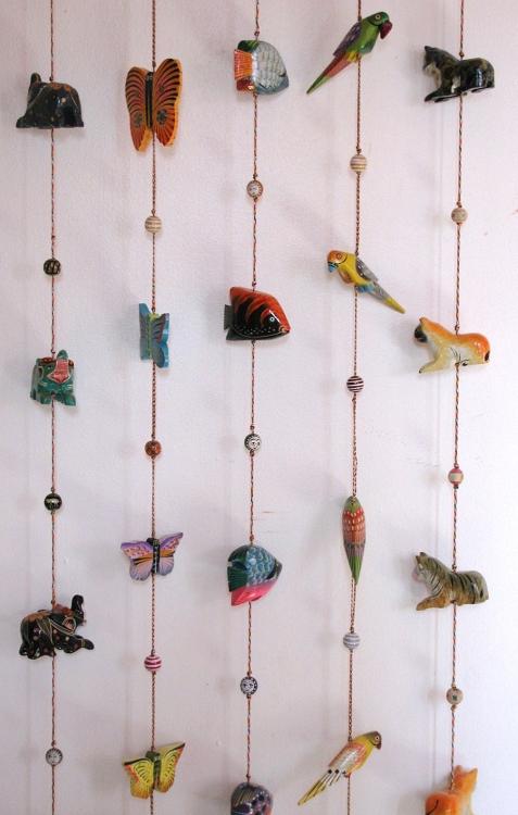Clochettes de Prospérité en Bois - Décoration Animale