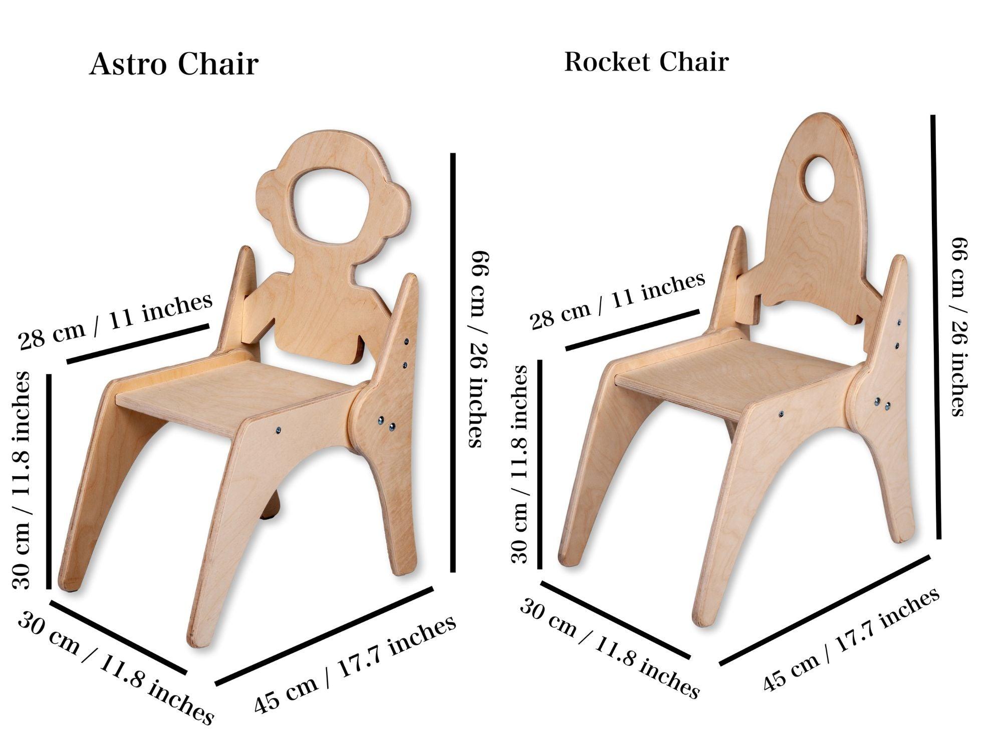 Ensemble Table et Chaise Montessori