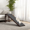 Rampe pour Chien PawHut pour Lit, Rampe pour Chiens avec Tapis Antidérapant
