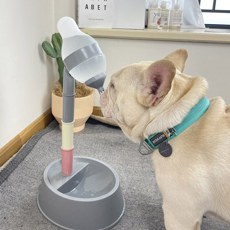 Distributeur d'Eau Automatique pour Animaux - Hauteur Ajustable