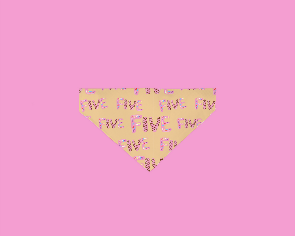 Bandana pour le 5ème anniversaire
