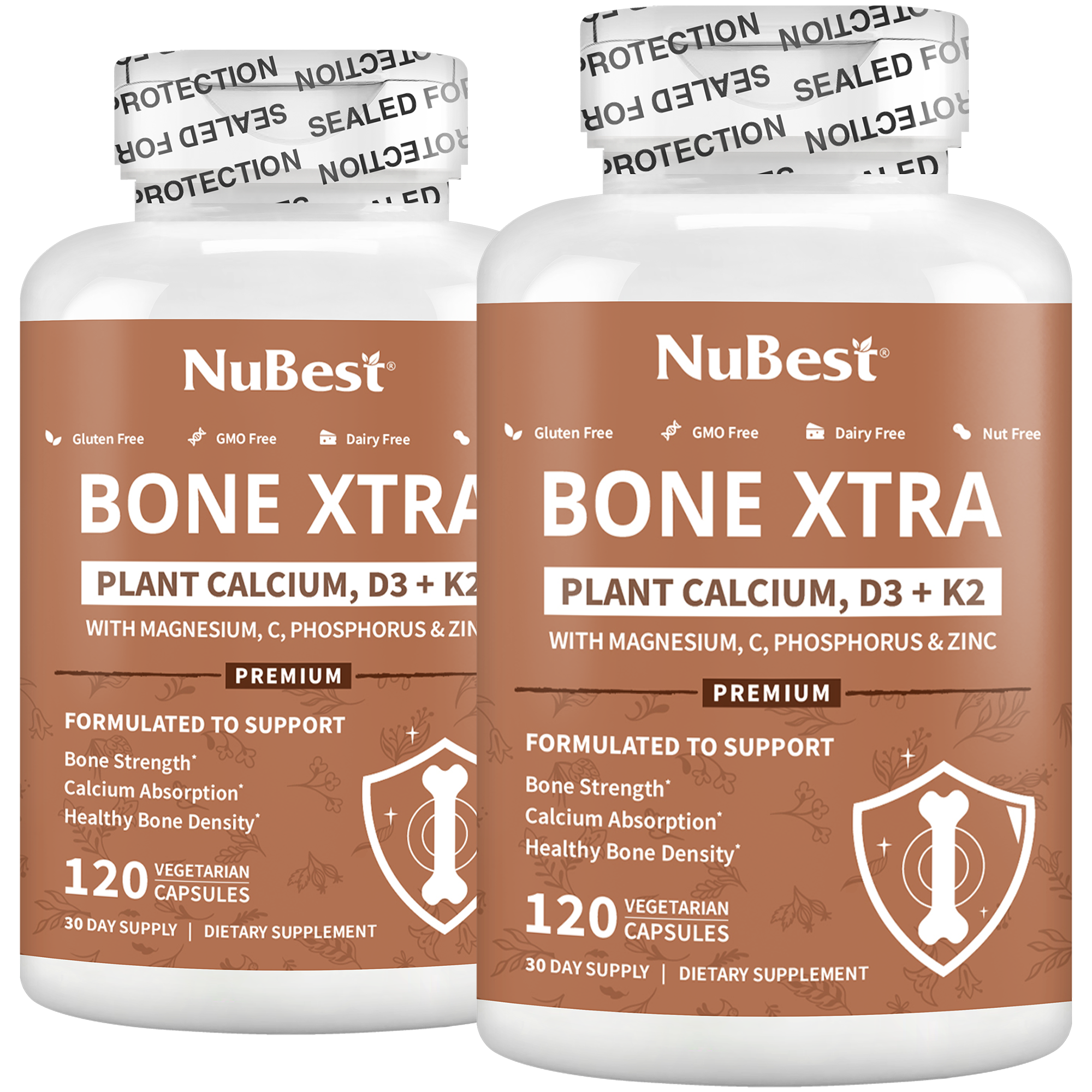 Bone Xtra - Formule à base de plantes pour soutenir des os en bonne santé pour les adultes,