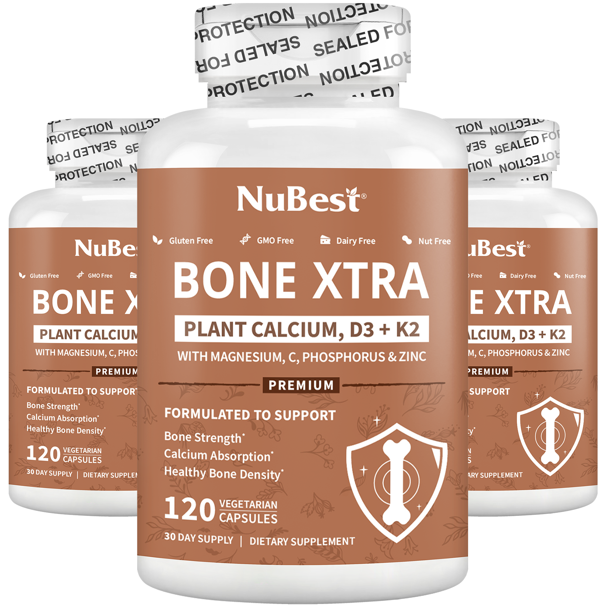 Bone Xtra - Formule à base de plantes pour soutenir des os en bonne santé pour les adultes,