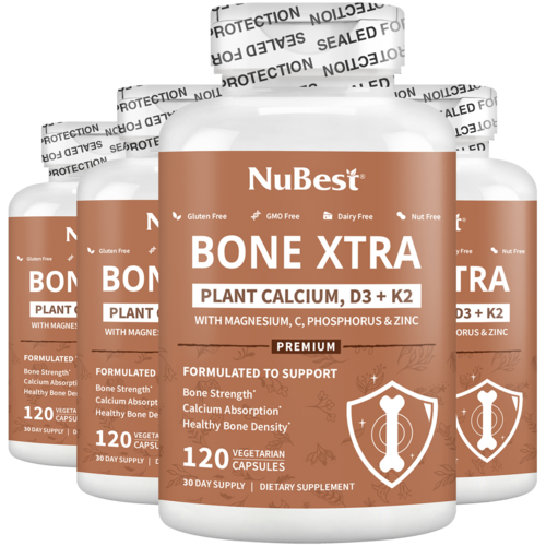 Bone Xtra - Formule à base de plantes pour soutenir des os en bonne santé pour les adultes,