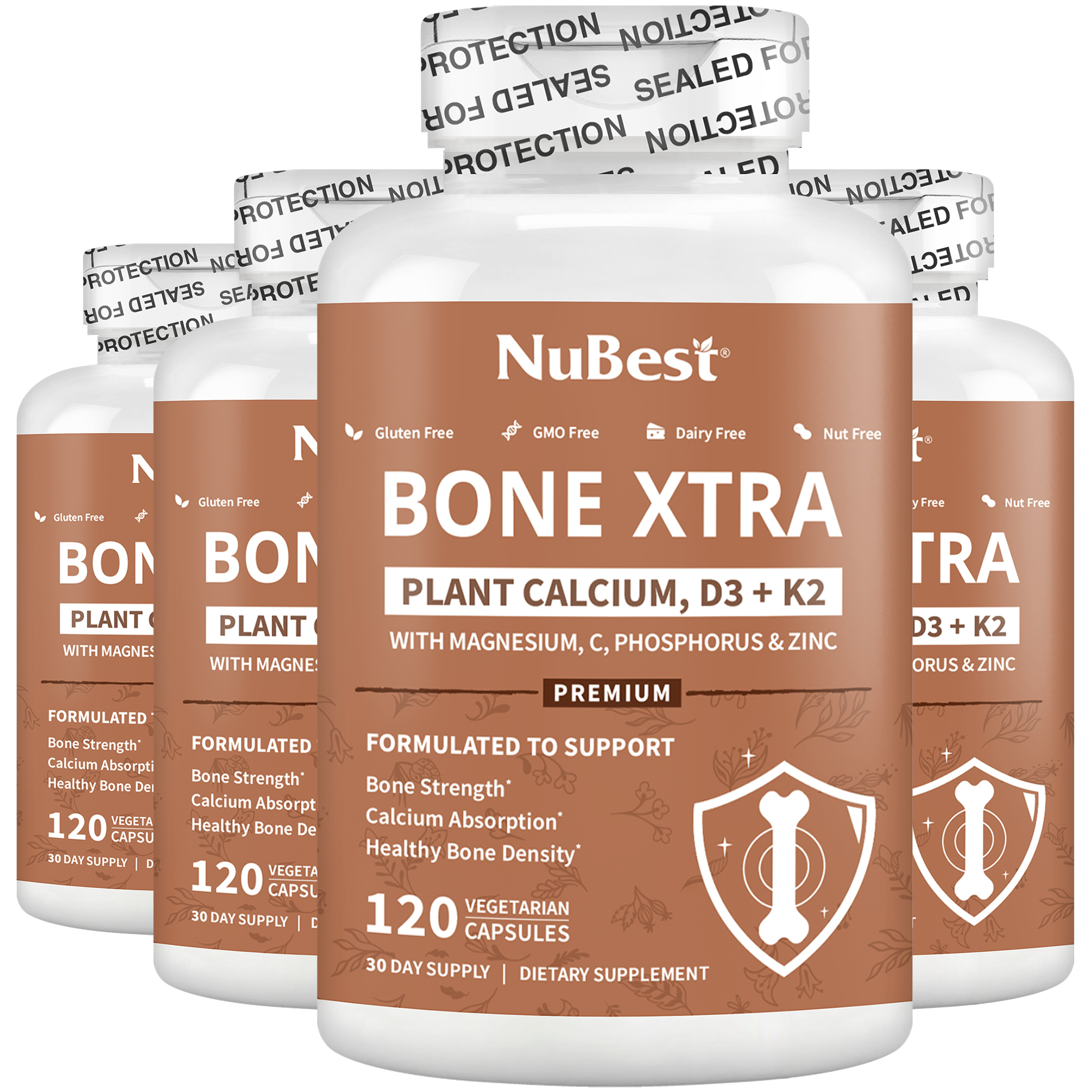 Bone Xtra - Formule à base de plantes pour soutenir des os en bonne santé pour les adultes,
