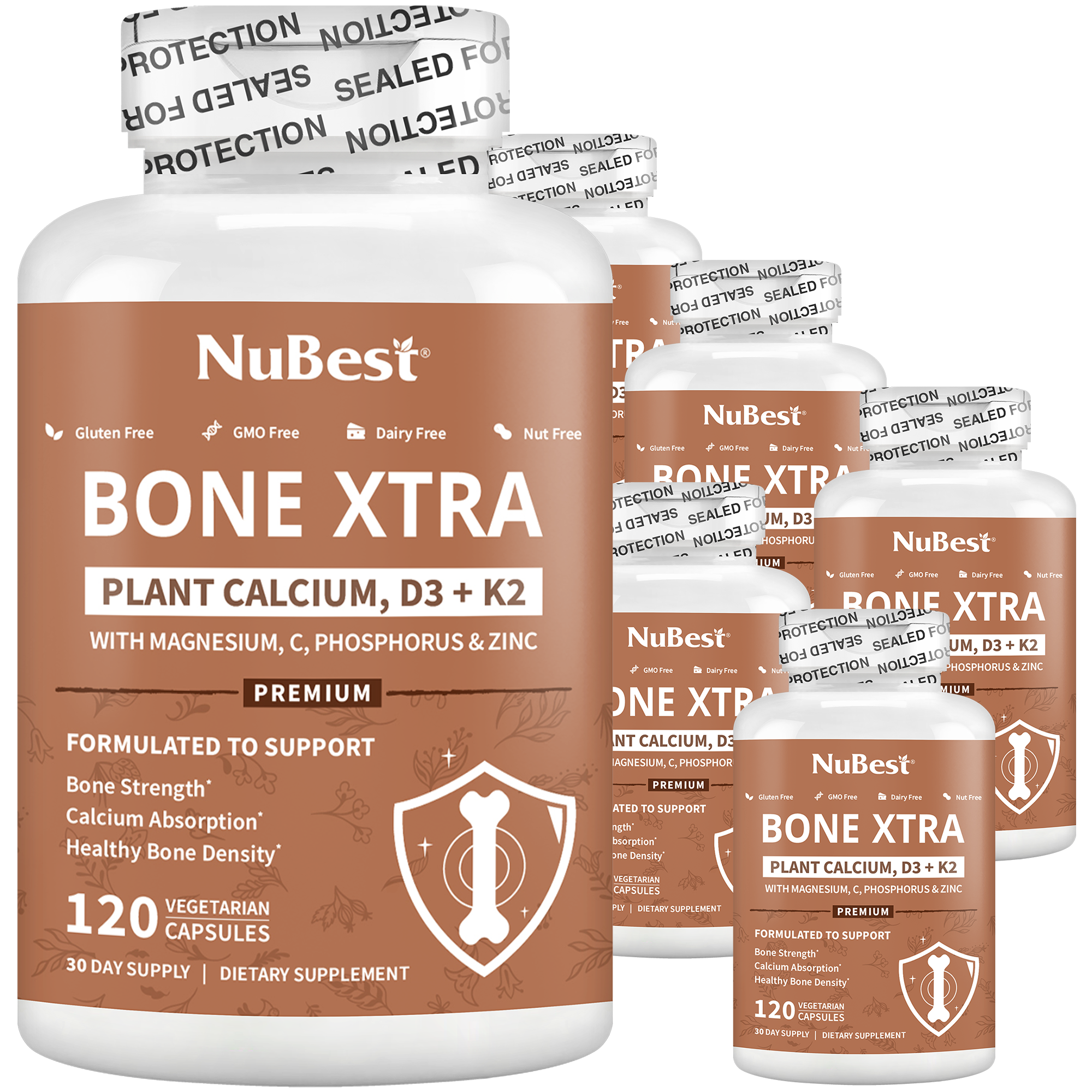 Bone Xtra - Formule à base de plantes pour soutenir des os en bonne santé pour les adultes,
