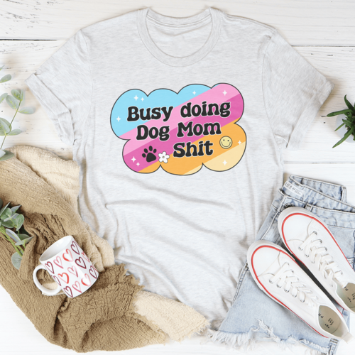 T-shirt Chien Maman