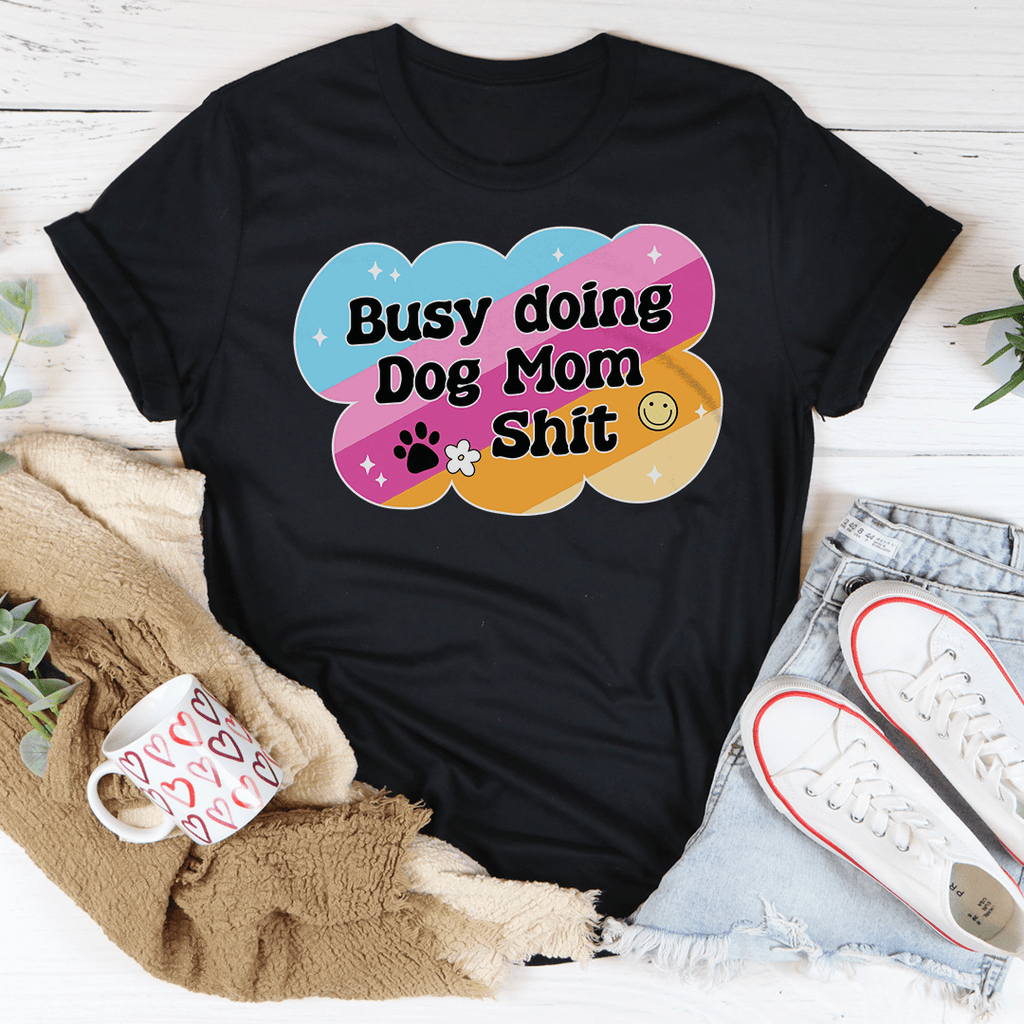T-shirt Chien Maman