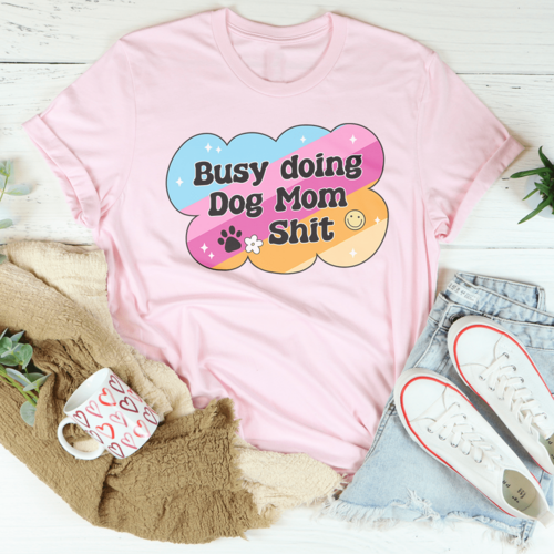 T-shirt Chien Maman