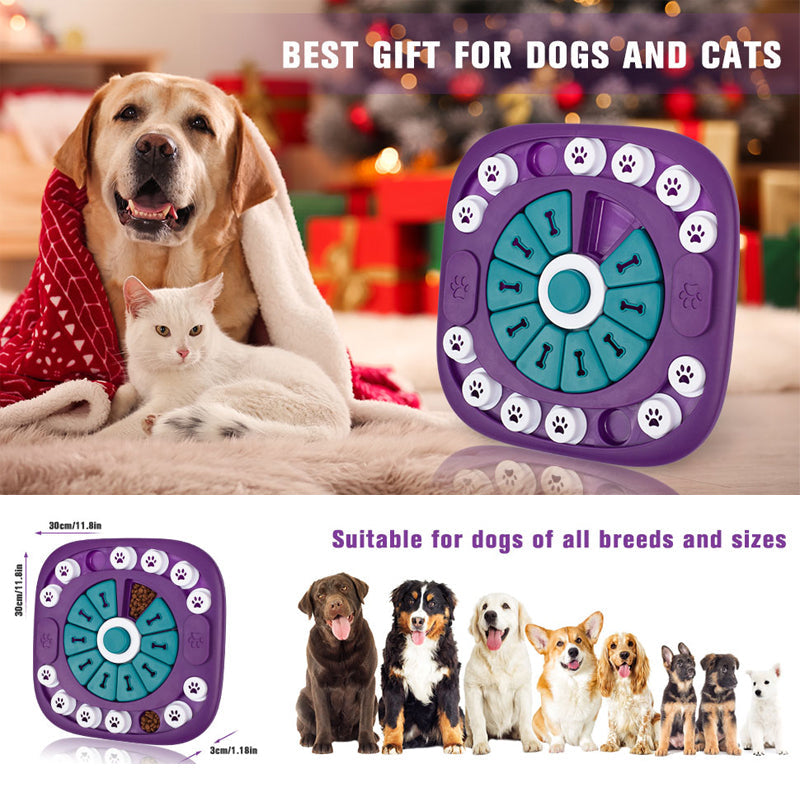 Jouet Puzzle Interactif pour Chien