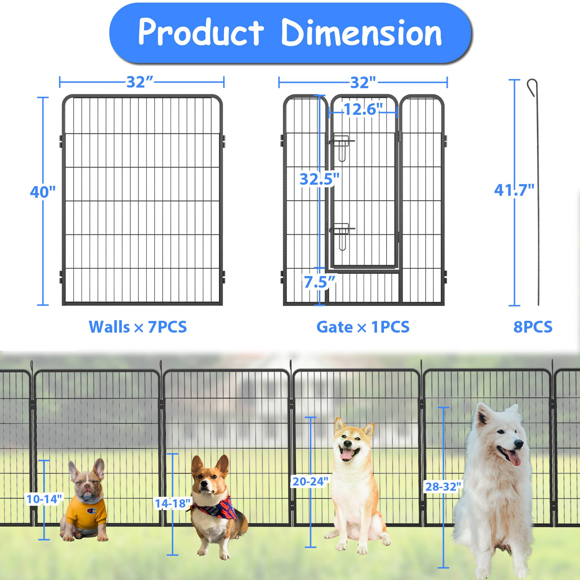 Clôture Extérieure Sécurisée pour Grands Chiens - Liberté de Jeu