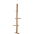 Floor-to-Ceiling Chat Arbre Chat Climbing Tower avec Sisal-Covered