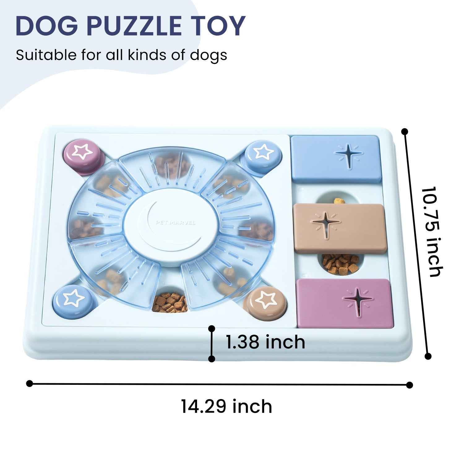 Jouet interactif en puzzle pour chien PETMARVEL