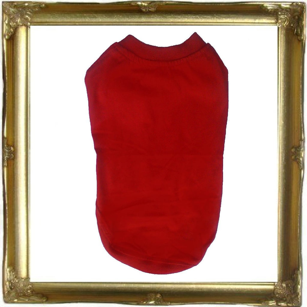 T-Shirt pour Chat - Rouge