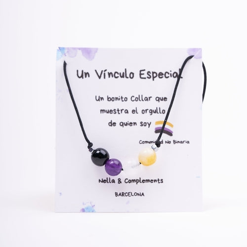 Collier Orgullo No Binario | Couleurs No Binaires.