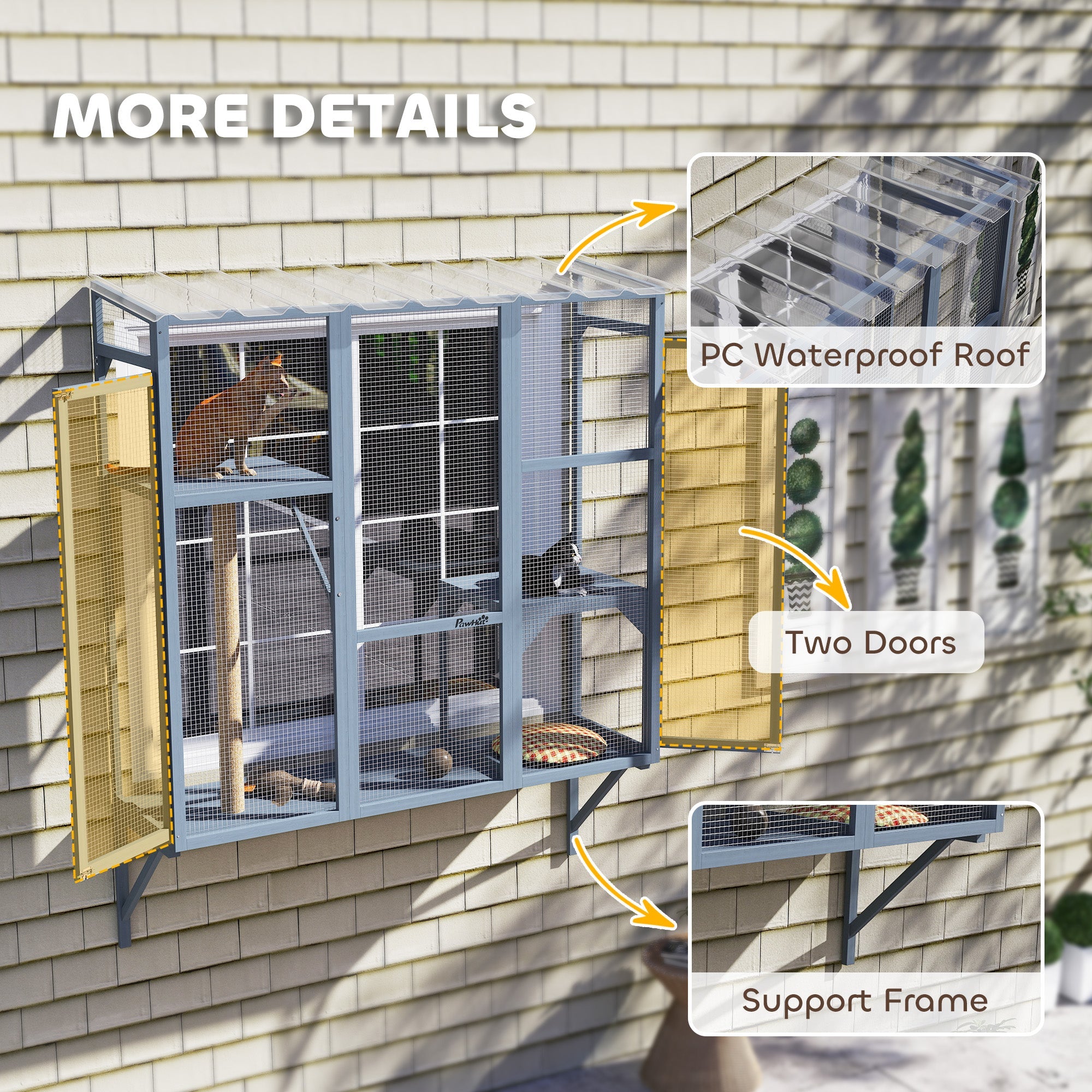 Catio Extérieur Sécurisé pour Chats : Liberté et Protection