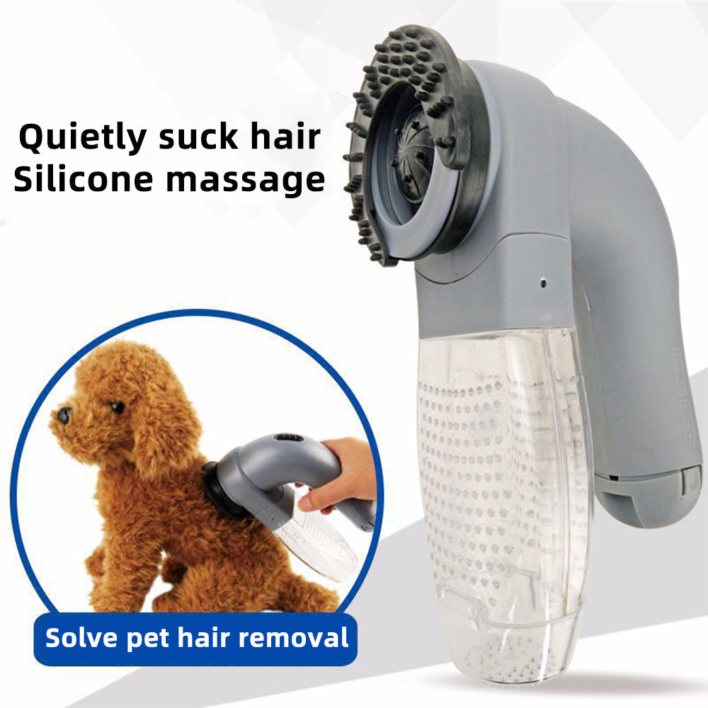 Brosse de Nettoyage et de Massage Électrique pour Animaux