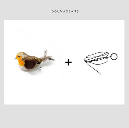 Jouet d'Appât pour Oiseaux au Design Mignon, Jouet d'Appât pour Perroquet en Simulation