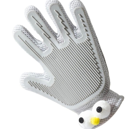 Gants et brosses de toilettage 2-en-1 pour animaux