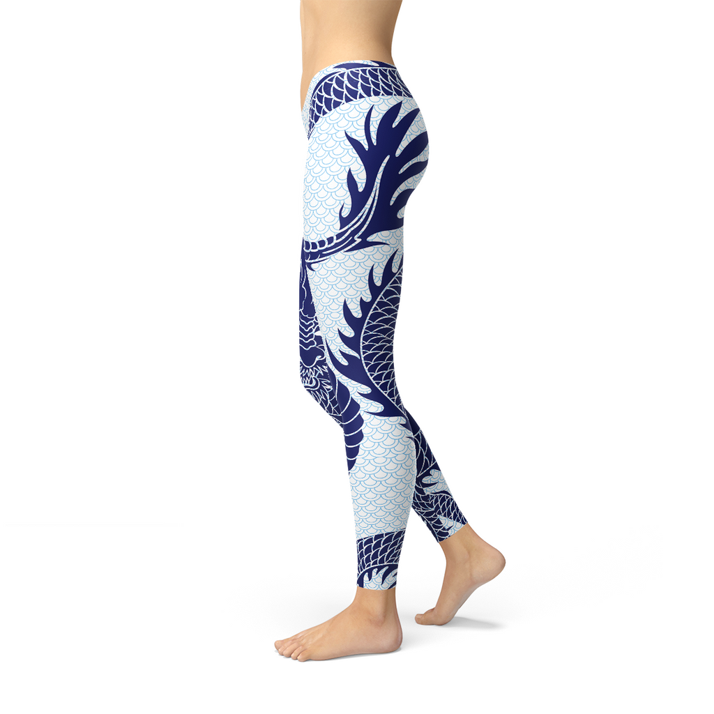 Leggings Japonais Dragon pour Femmes