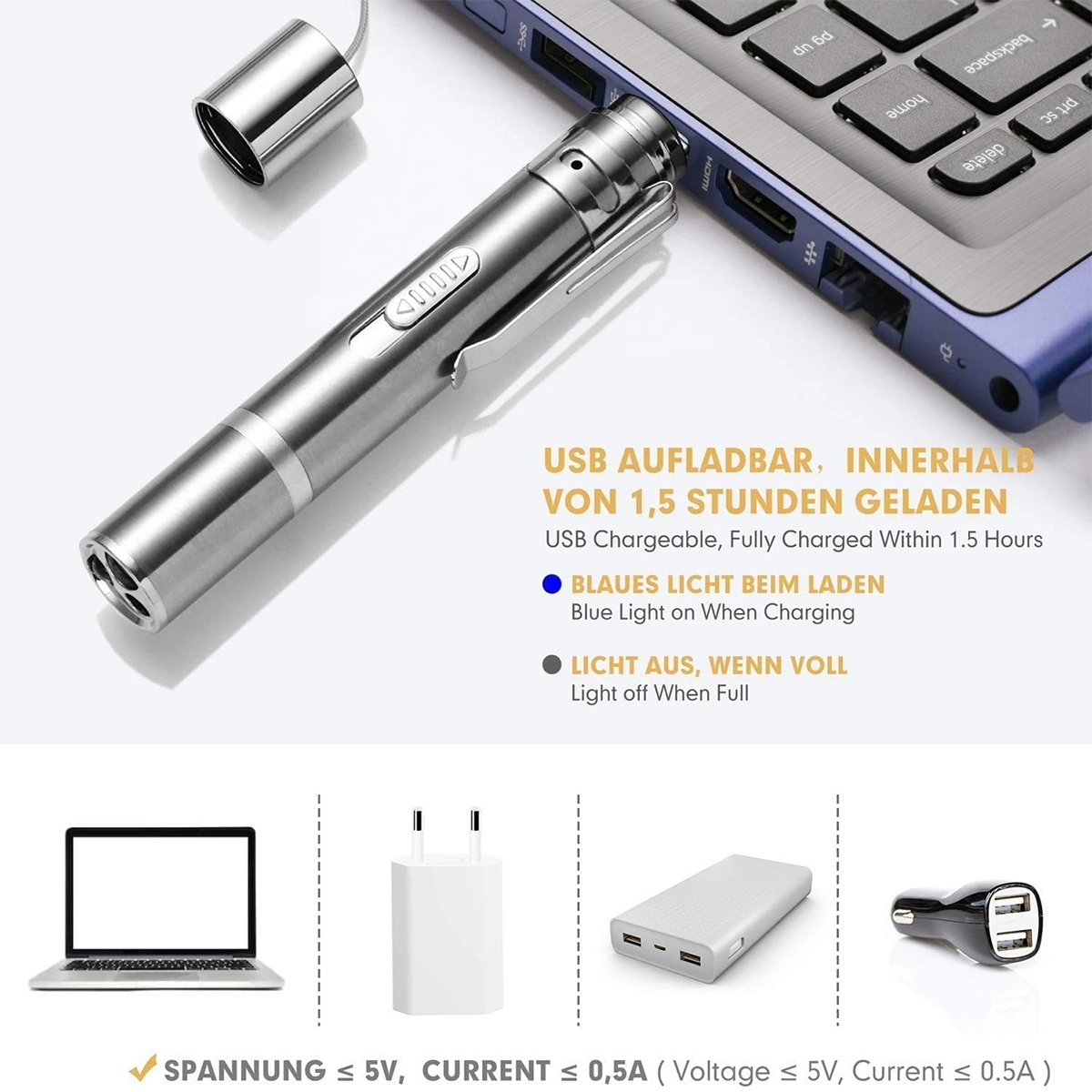 Outil d'exercice pour l'entraînement des animaux - Jouet pour chat avec pointeur LED