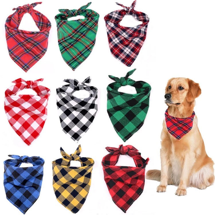 Petits bandanas pour chiens (ensemble de 4)